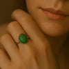 Malachite ring
