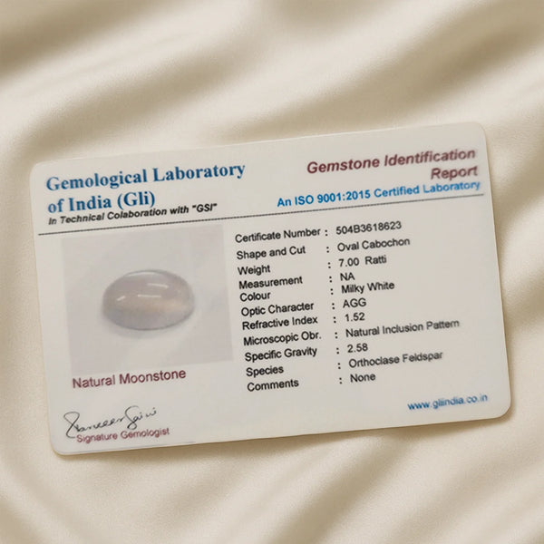 Moonstone certi