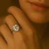 White Topaz ring