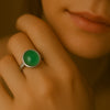Chalcedony ring