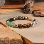 Dhan Yog Bracelet + Selenite Plate – Wealth & Prosperity