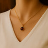Garnet pendant