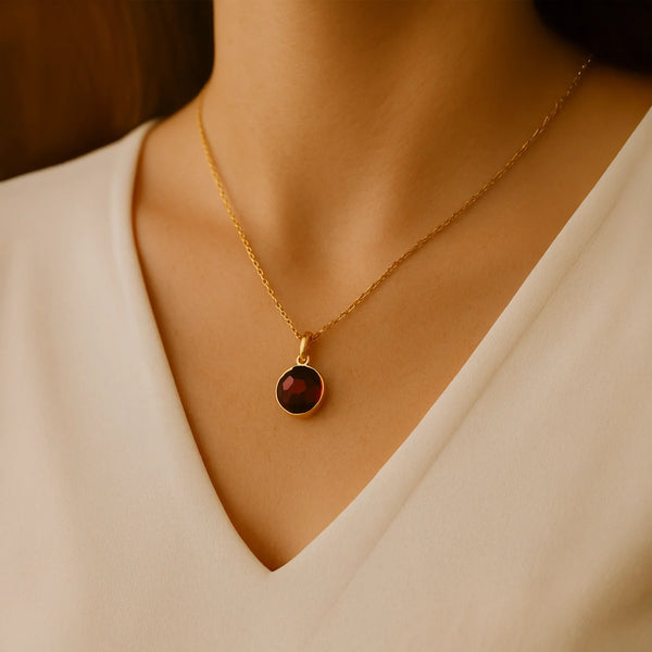 Garnet pendant