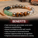 Dhan Yog Bracelet + Selenite Plate – Wealth & Prosperity
