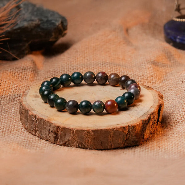 Bloodstone Bracelet – Mars Stone, Courage & Strength
