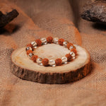 Rudraksha Bracelet with Crystal for Men – Positive Energy