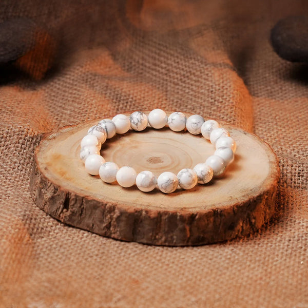 Howlite Bracelet – Calm, Patience & Stillness