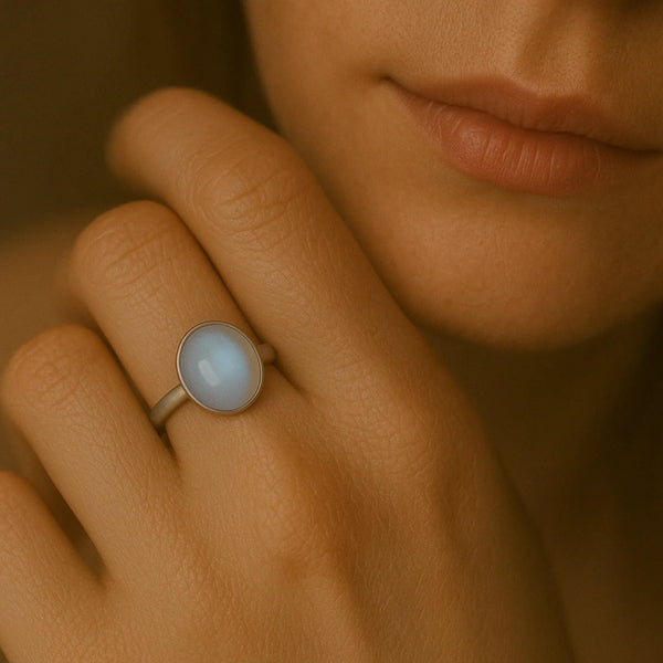 Moonstone ring