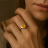 citrine ring