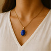 lapis pendant