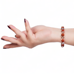 Rudraksha Bracelet with Crystal for Men – Positive Energy