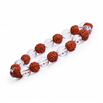 Rudraksha Bracelet with Crystal for Men – Positive Energy
