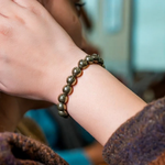 Pyrite Bracelet 8mm for Men – Wealth & Success