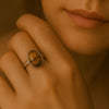 tiger eye ring