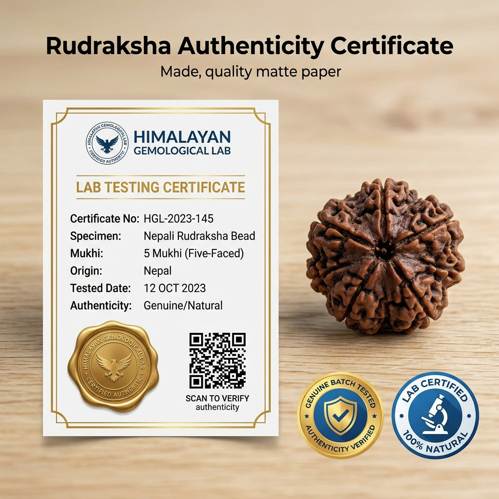 Sample BTR Lab Certificate